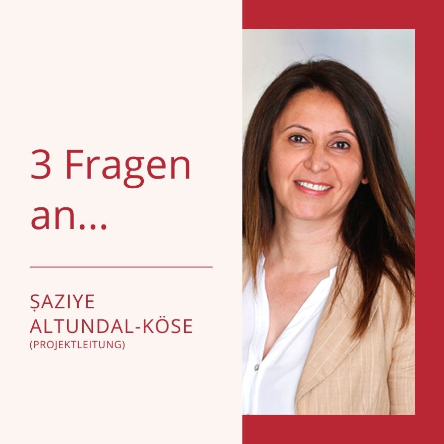 3 Fragen an… Şaziye Altundal-Köse, Projektleitung HoR Dortmund